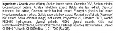 Sampon revitalizant pentru toate tipurile de par cu plante naturale Farmavita Back Bar N°04, 250 ml [1]