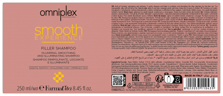 Sampon tratament de netezire cu Keratina Omniplex Smooth Experience Filler Shampoo, 250 ml [1]