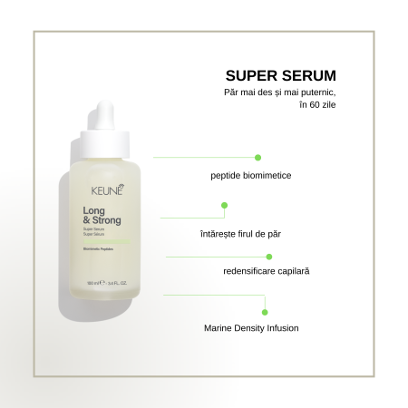 Ser anti-caderea parului Keune Care Long & Strong Serum, 100 ml [1]