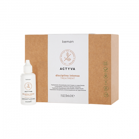 Serum tratament de netezire si disciplinare Kemon Actyva Disciplina Intensa, 12 x 30 ml [0]