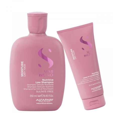 Set  Alfaparf Semi Di Lino Moisture Nutritive, Sampon 250 ml + Balsam 200 ml [0]