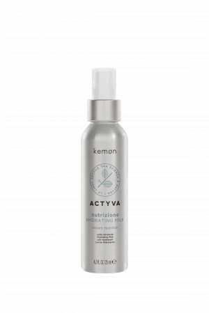 TRATAMENTE SI SERUM - Spray de hidratare toate tipurile de par, Kemon Actyva Nutrizione Hydrating Milk, 125 ml