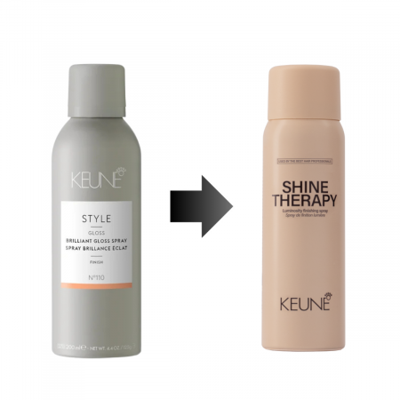 Spray luciu de par Keune Style Shine Therapy, 75 ml [1]