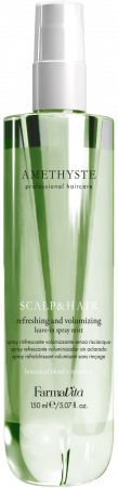 STILYNG - Spray profesional reimprospatant si volumizant pentru scalp si par, cu ingrediente naturale si menthol, Farmavita Amethyste Scalp & Hair Refreshing Volumizing Mist, 150 ml