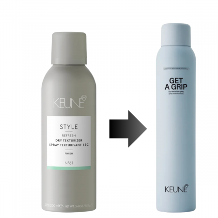 Spray uscat pentru volum si textura Keune Style Get A Grip, 200 ml [1]