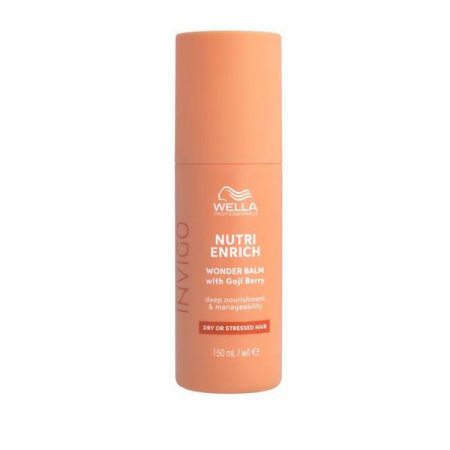 TRATAMENTE SI SERUM - Tratament balsam pentru par uscat si deteriorat Wella Professionals Invigo Nutri Enrich Wonder Balm, 150 ml