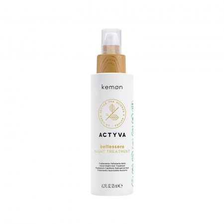 TRATAMENTE SI SERUM - Tratament de noapte pentru catifelarea parului, Kemon Actyva Bellessere, 125 ml