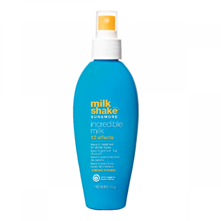 SAMPOANE - Tratament leave-in pentru toate tipurile de par Milk Shake Sun & More Incredible Milk, 140 ml