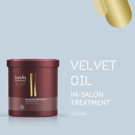 Tratament pentru catifelare cu ulei de argan si vitamina E, Londa Professional Care Velvet Oil, 750 ml [1]