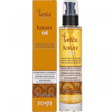 TRATAMENTE SI SERUM - Ulei stralucitor pentru par deshidratat si uscat Echosline Seliar Luxury, 100 ml