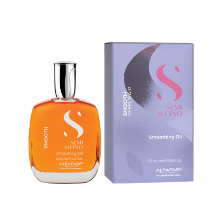 TRATAMENTE SI SERUM - Ulei tratament pentru netezire Alfaparf Semi di Lino Smoothing, 100 ml