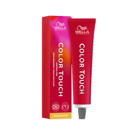 VOPSEA - Vopsea de par demi-permanenta Wella Professionals Color Touch 9/86, Blond Luminos Perlat Violet, 60 ml