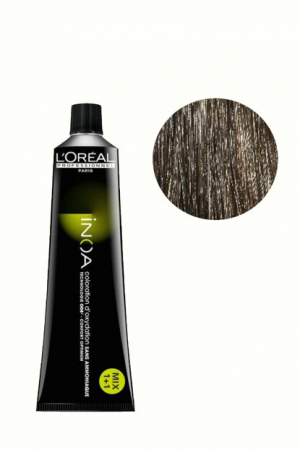 VOPSEA SI PRODUSE TEHNICE - Vopsea de par permanenta fara amoniac L`Oreal Professionnel Inoa 6, Blond Inchis, 60 ml