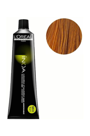 VOPSEA - Vopsea de par permanenta fara amoniac L`Oreal Professionnel Inoa 8.3, Blond Auriu Deschis, 60 ml
