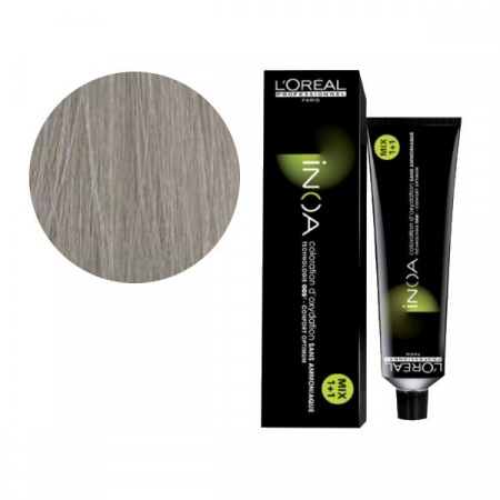 VOPSEA SI PRODUSE TEHNICE - Vopsea de par permanenta fara amoniac L`Oreal Professionnel Inoa 9.11, Blond Foarte Deschis, 60 ml