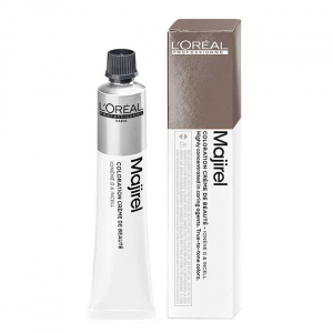 VOPSEA SI PRODUSE TEHNICE - Vopsea de par permanenta L`Oreal Professionnel Majirel 5.12, Saten deschis cenusiu irizat, 50 ml