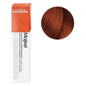 VOPSEA SI PRODUSE TEHNICE - Vopsea de par permanenta L`Oreal Professionnel Majirel 6.46, Blond inchis aramiu rosu, 50 ml