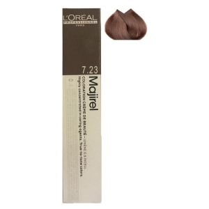 VOPSEA SI PRODUSE TEHNICE - Vopsea de par permanenta L`Oreal Professionnel Majirel 7.23, Blond irizat auriu, 50 ml