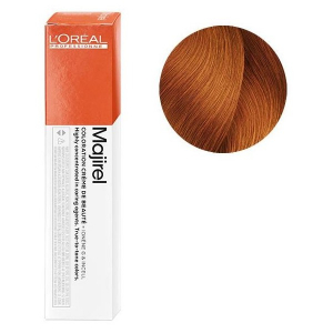 VOPSEA SI PRODUSE TEHNICE - Vopsea de par permanenta L`Oreal Professionnel Majirel 7.44, Blond aramiu profund, 50 ml