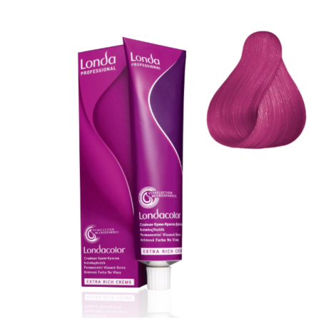 VOPSEA SI PRODUSE TEHNICE - Vopsea de par permanenta Londa Professional Permanent Color Cream 0/65, Mix Violet Rosu, 60 ml