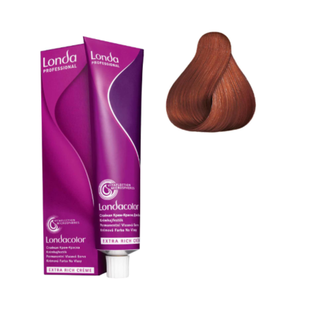 VOPSEA - Vopsea de par permanenta Londa Professional Permanent Color Cream 6/43, Blond Inchis Cupru Auriu, 60 ml