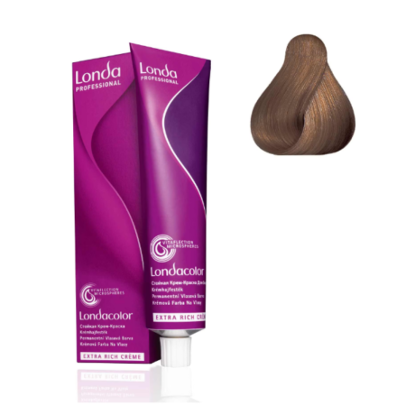 VOPSEA - Vopsea de par permanenta Londa Professional Permanent Color Cream 7/7, Blond Mediu Maro, 60 ml