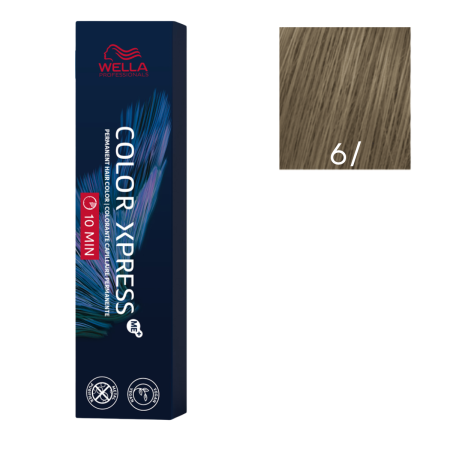 VOPSEA SI PRODUSE TEHNICE - Vopsea de par permanenta Wella Professionals Color Xpress 6/, Blond Inchis, 60 ml