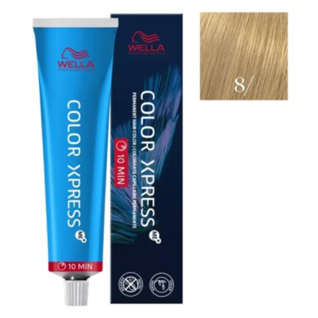 VOPSEA SI PRODUSE TEHNICE - Vopsea de par permanenta Wella Professionals Color Xpress 8/, Blond Deschis, 60 ml