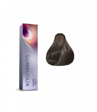 VOPSEA - Vopsea de par permanenta Wella Professionals Illumina Color 4/, 60 ml