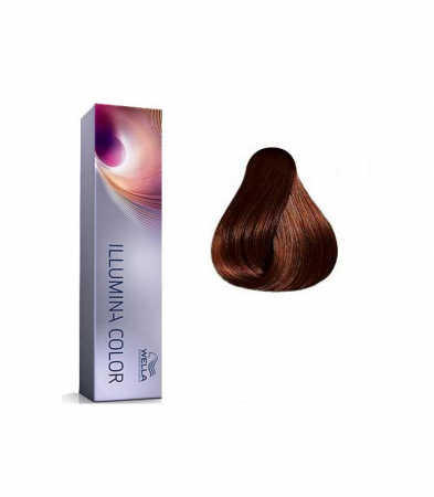 VOPSEA - Vopsea de par permanenta Wella Professionals Illumina Color 5/35, 60 ml