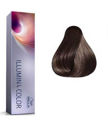 VOPSEA SI PRODUSE TEHNICE - Vopsea de par permanenta Wella Professionals Illumina Color 5/81, 60 ml
