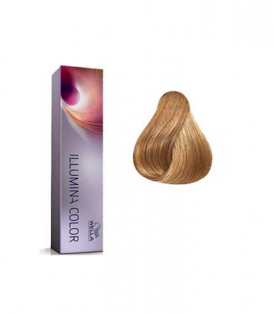 VOPSEA - Vopsea de par permanenta Wella Professionals Illumina Color 8/37, 60 ml