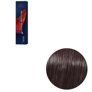 VOPSEA - Vopsea de par permanenta Wella Professionals Koleston Perfect Me+ 44/65 , Castaniu Mediu Intens Violet Mahon , 60 ml