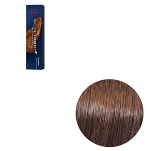 VOPSEA - Vopsea de par permanenta Wella Professionals Koleston Perfect Me+ 7/75 , Blond Mediu Castaniu Mahon, 60 ml