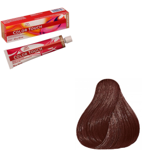 VOPSEA - Vopsea de par semi-permanenta Wella Professionals Color Touch 6/75, Blond Inchis Castaniu Mahon, 60 ml