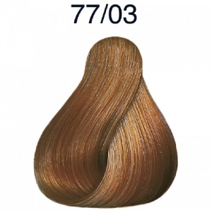 Vopsea de par semi-permanenta Wella Professionals Color Touch Plus 77/03, Blond Mediu Intens Natural Auriu, 60 ml [0]