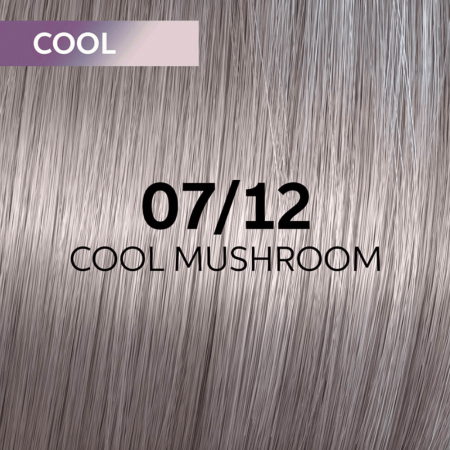 Vopsea de par semi-permanenta Wella Professionals Shinefinity Zero Lift Glaze 07/12, Cool Mushroom, 60 ml [1]
