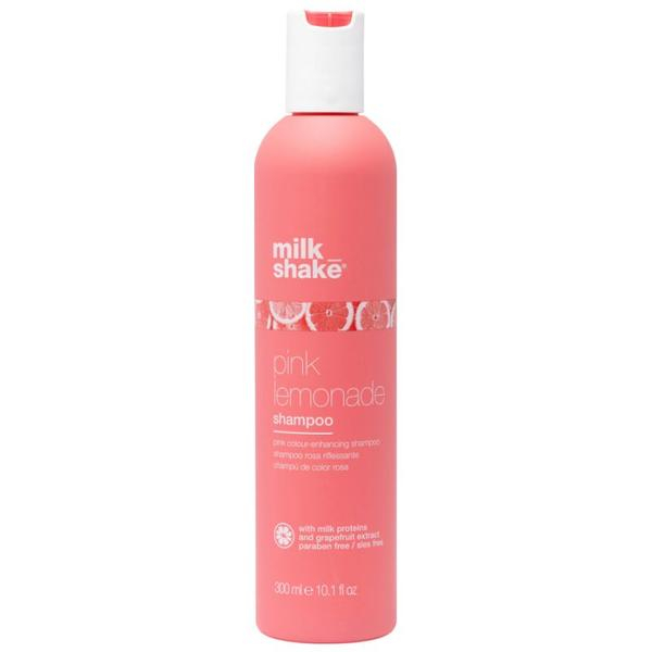Sampon nuantator pentru par blond sau decolorat, Milk Shake Pink Lemonade, 300 ml