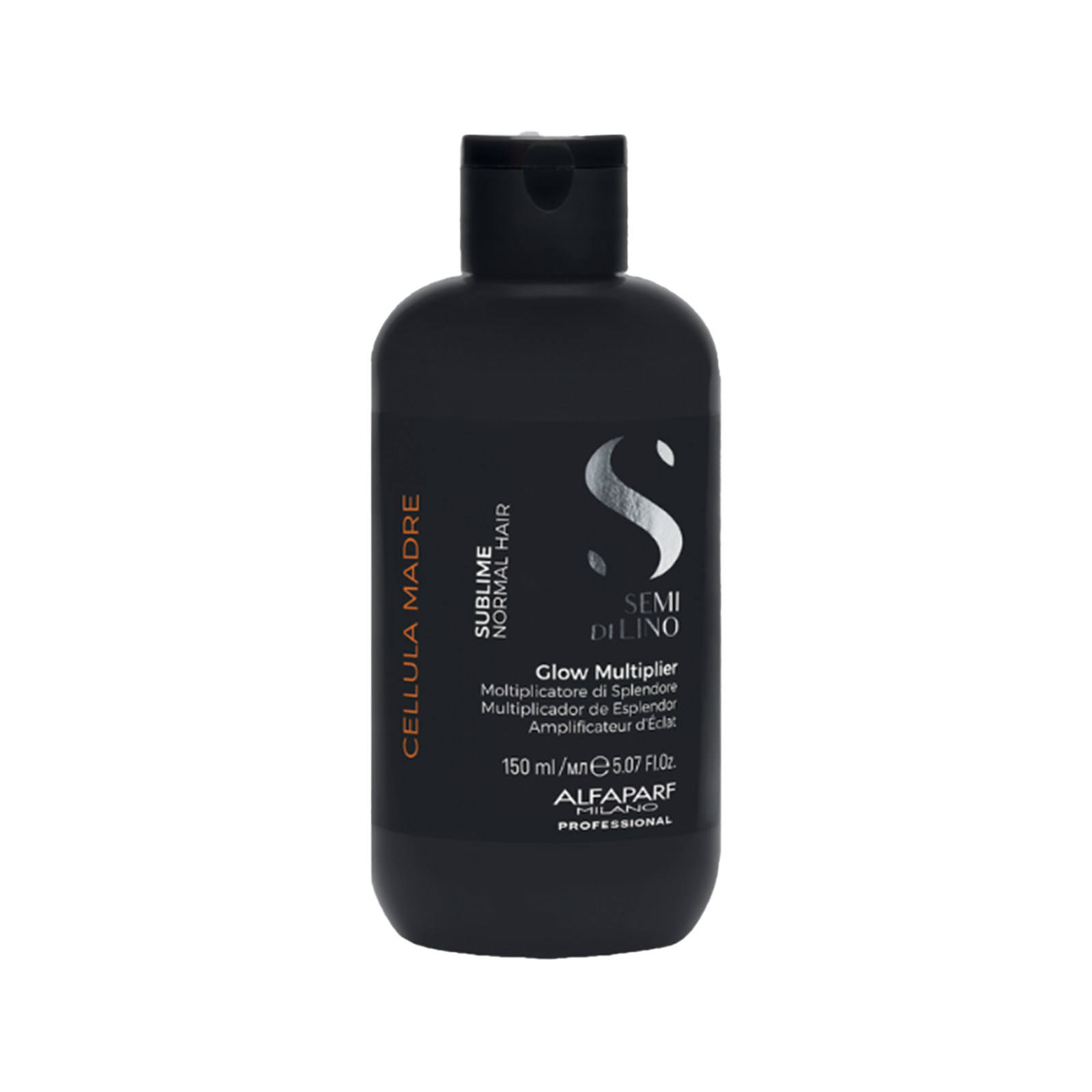 Tratament Multiplicator de stralucire pentru par normal Alfaparf Semi di Lino Sublime Cel Madre Glow Multiplier, 150 ml