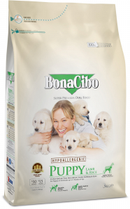 Caini - BonaCibo Puppy Lamb&Rice