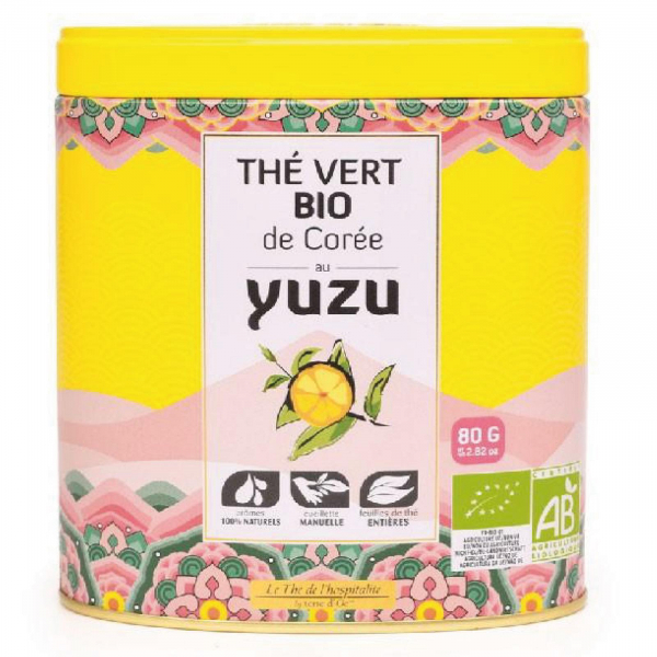 Ceai verde organic cu Yuzu 80G [1]