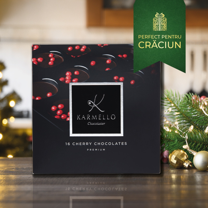 Colectia Cherry - Bomboane de ciocolata cu umplutura de cirese [1]