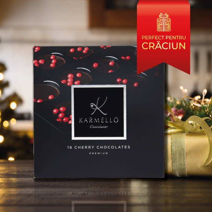 Colectia Cherry - Bomboane de ciocolata cu umplutura de cirese [3]