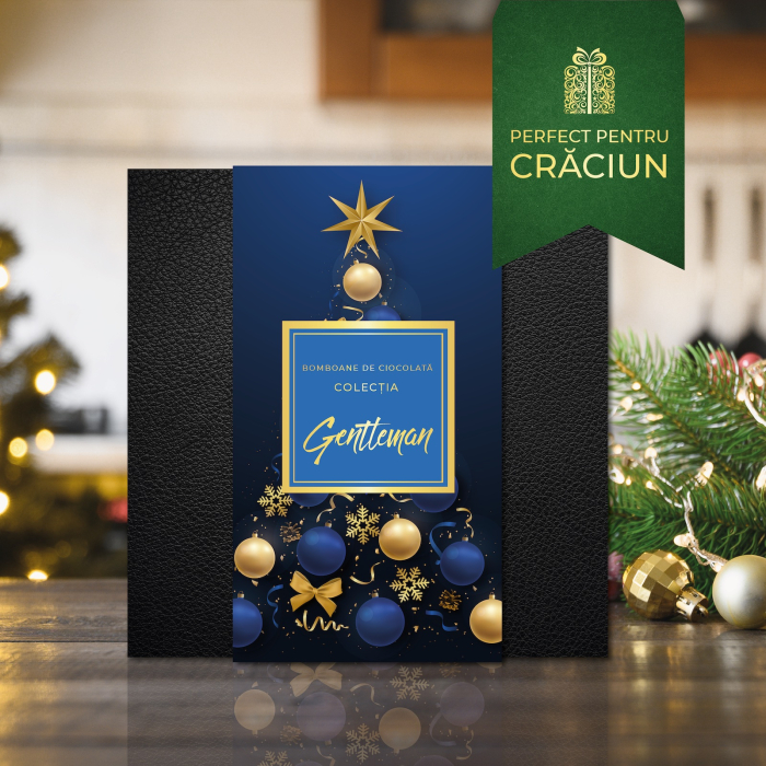 Colectia Gentleman Craciun - Bomboane de ciocolata cu umplutura 180G [6]
