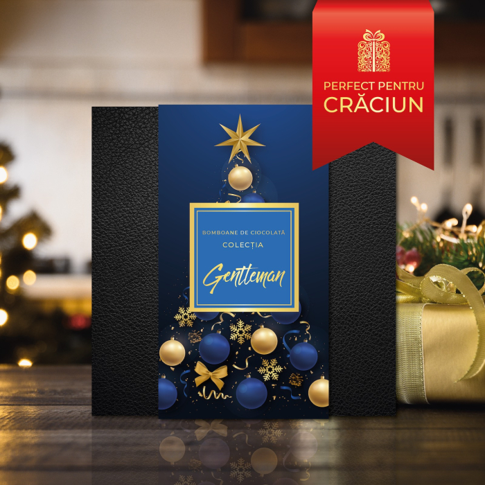 Colectia Gentleman Craciun - Bomboane de ciocolata cu umplutura 180G [8]