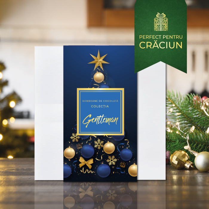 Colectia Gentleman Craciun - Bomboane de ciocolata cu umplutura 180G [1]