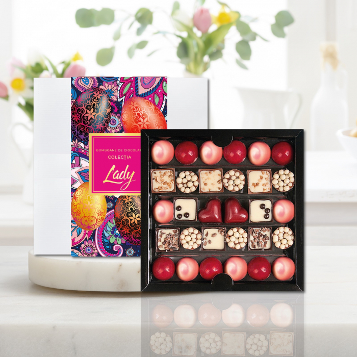 Colecția Lady Paște - Bomboane de ciocolată cu umplutură 180G [2]