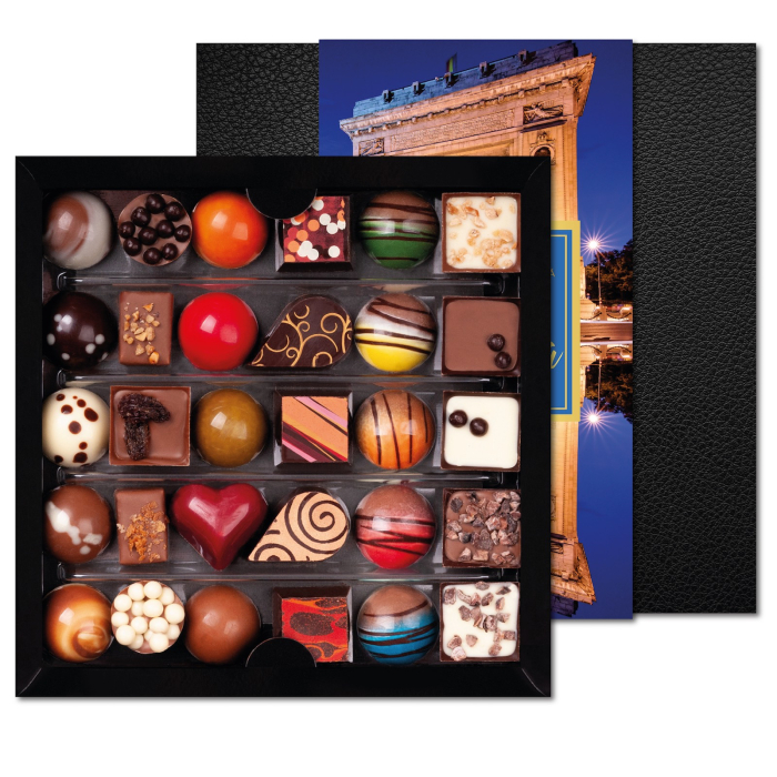Colecția Lux „Arcul de Triumf” - Bomboane de ciocolată 200G - Ediția „La mulți ani, România” [2]