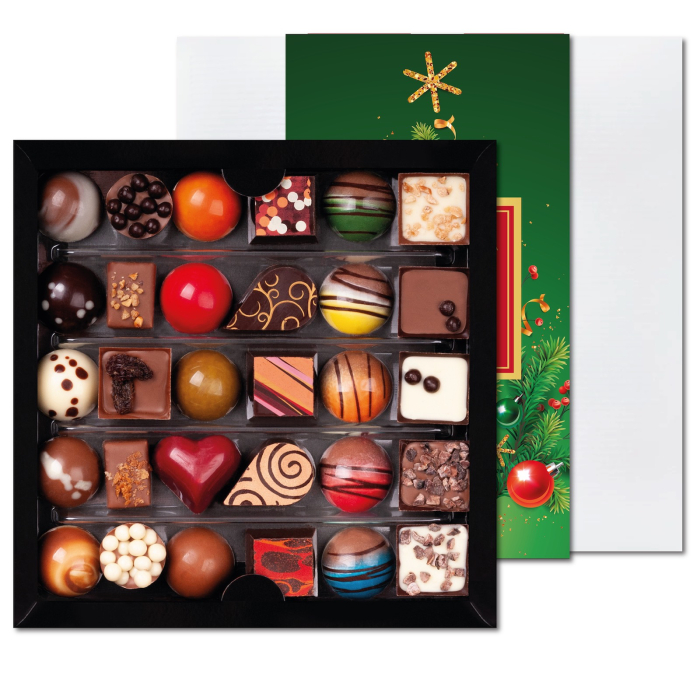 Colectia Lux Craciun - Bomboane de ciocolata cu umplutura 200G [2]