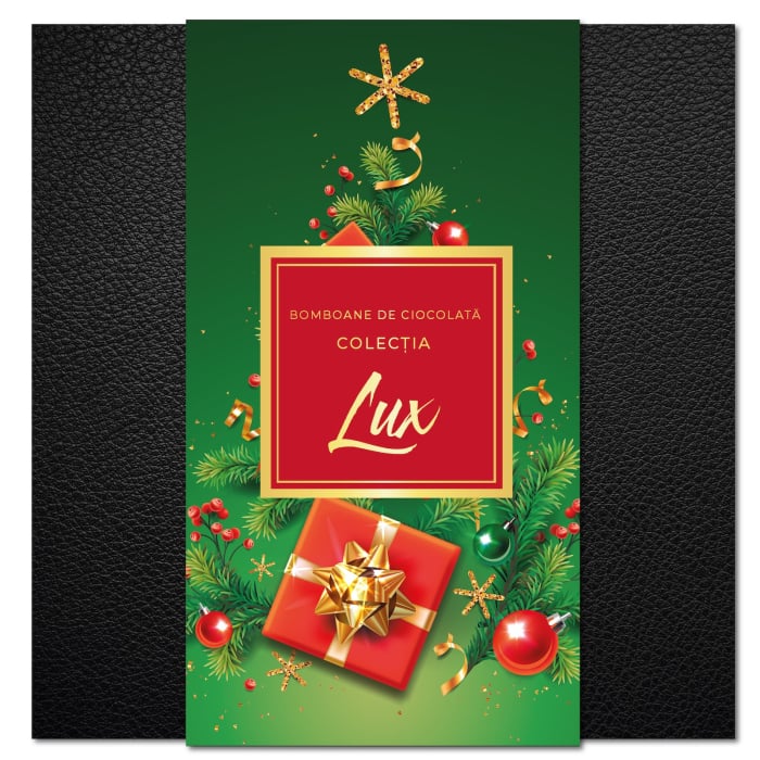 Colectia Lux Craciun - Bomboane de ciocolata cu umplutura 200G [14]